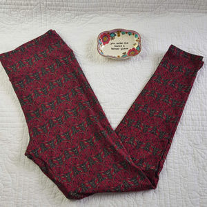 Lularoe TC Deer leggings HTF
